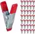 Relaxdays Klemmzwingen 36er-Set, Metall, 20mm (10030907)