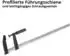 Stahlwerk F-Zwinge 120x800mm, 2er Set (6764)