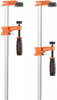 LuxusKollektion Schraubzwingen-Set 2-tlg. 300mm Spannweite, 60mm Maultiefe, 136kg