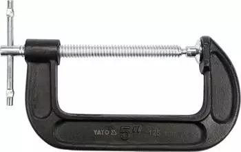 Yato C-Schraubzwinge 125mm, Sph&auml;roguss (YT-64254)