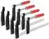 LuxusKollektion Schraubzwingen 4er-Set F-Zwingen 80x150/300mm 272kg