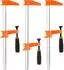 LuxusKollektion Schraubzwingen-Set 3-tlg., 450mm, Spannweite 300mm, Maultiefe 60mm