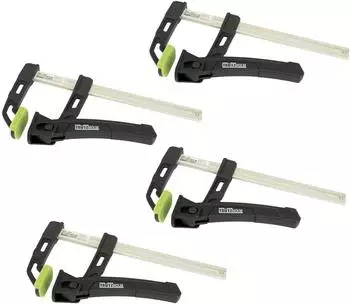 Trutzholm Einhandzwinge Schnellspannung 80kg Spannweite 16cm (4er-Set)