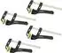 Trutzholm Einhandzwinge Schnellspannung 80kg Spannweite 16cm (4er-Set)