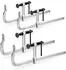 LuxusKollektion F-Klemmen 4-Stück 300mm geschmiedeter Stahl 204kg