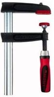 Bessey Tempergusszwinge 2-Komponentengriff mit Schutzkappen