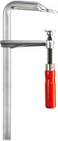 Bessey Schraubzwinge Ganzstahl mit 2-Komponenten-Heft 300 x 120 mm Klappgriff -