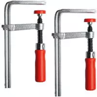 BESSEY TOOL GTR12SET, BESSEY TOOL Bessey Tischzwingen-Set GTR Spannweite 120 mm